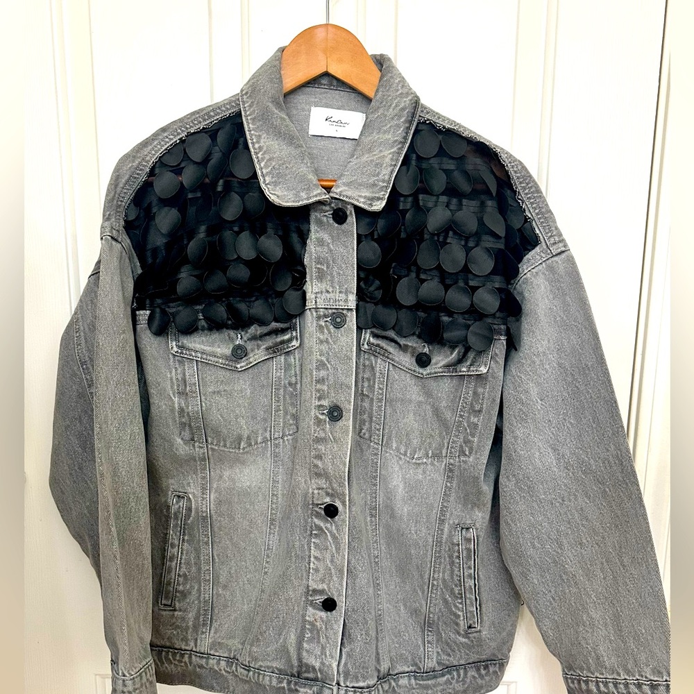 Kancan Custom Denim Jacket NWOT